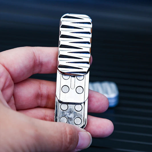 Zinc alloy magnetic EDC fidget slider - view 1