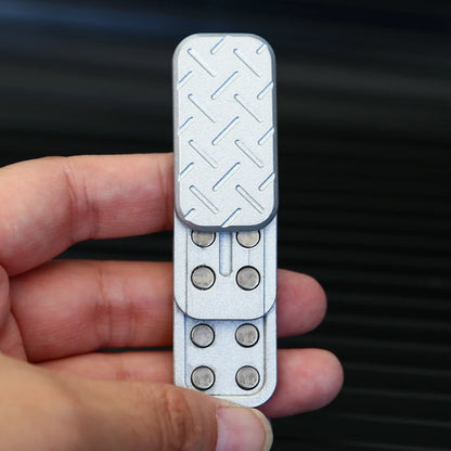 Zinc alloy magnetic EDC fidget slider - view 6