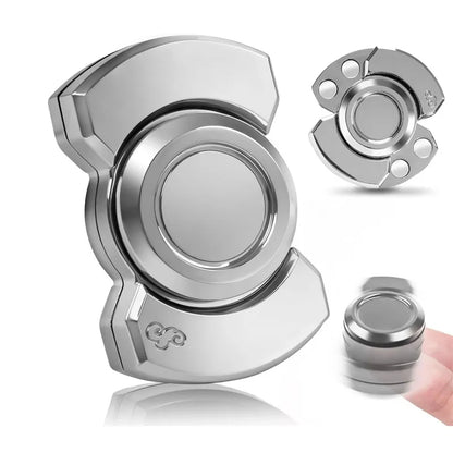 3-in-1 magnetic fidget spinner and clicker - view 4
