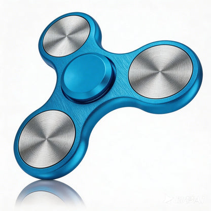 Electroplated aluminium alloy fidget spinner - view 9