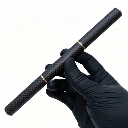 Carbon-fibre-look magnetic fidget spinner - view 1
