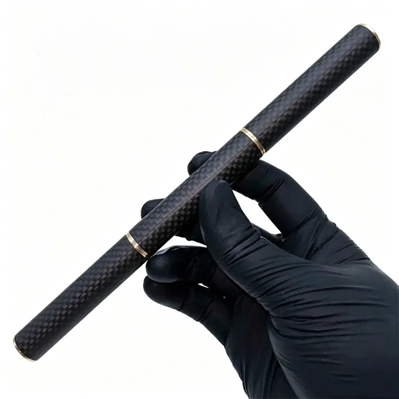 Carbon-fibre-look magnetic fidget spinner - view 1