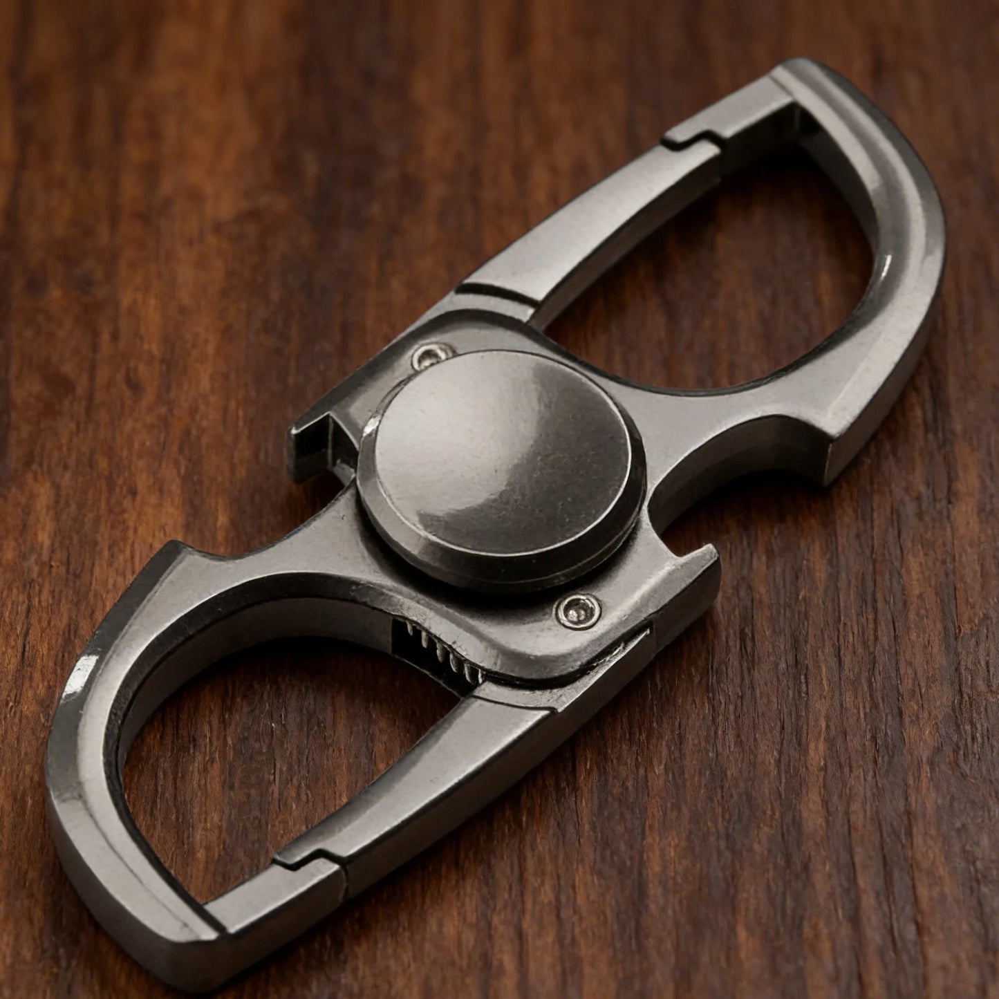 2-in-1 keychain fidget spinner and bottle opener - view 3