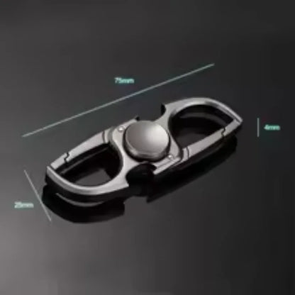 2-in-1 keychain fidget spinner and bottle opener - view 7