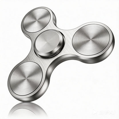 Electroplated aluminium alloy fidget spinner - view 8