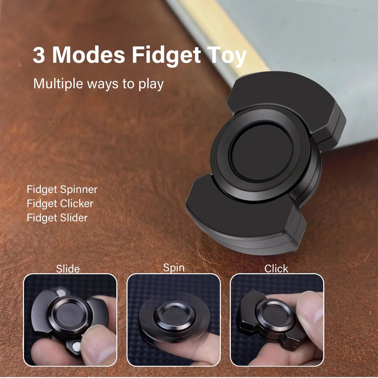 magnetic slider fidget spinner - view 4
