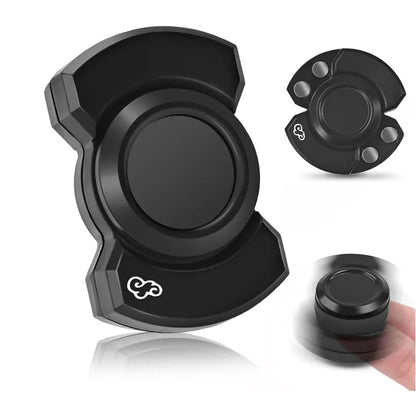 3-in-1 magnetic fidget spinner and clicker - view 2