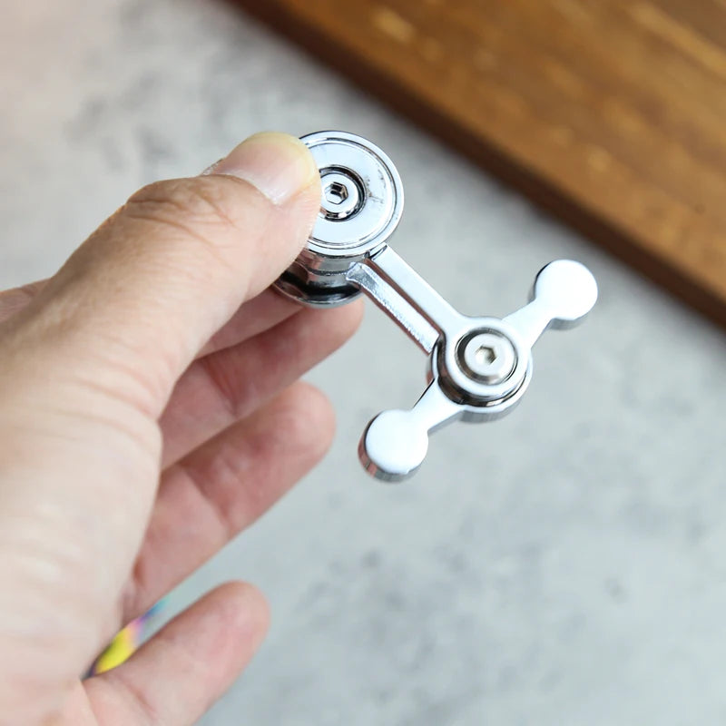 Chaotic pendulum metal fidget spinner - view 3