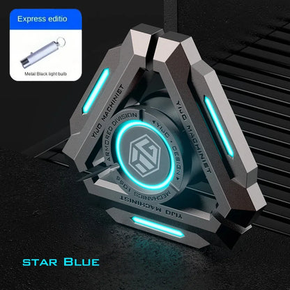 Luminous all-metal gyroscope fidget spinner - view 8