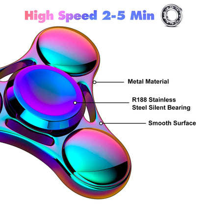 High-speed precision metal fidget spinner - view 3