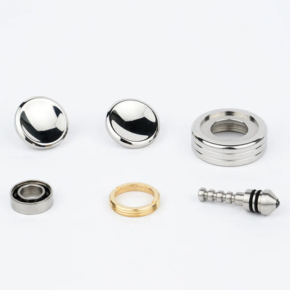 Stainless steel gyroscope fidget spinner - view 2