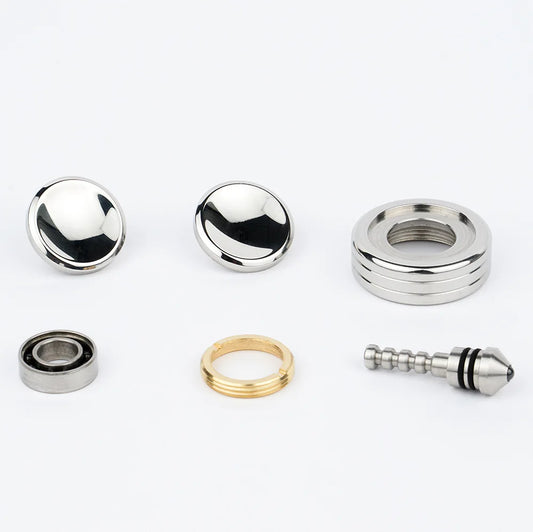 Stainless steel gyroscope fidget spinner - view 2