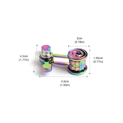 Chaotic pendulum metal fidget spinner - view 6