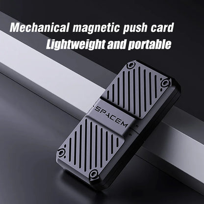 Mechanical magnetic push-slider fidget - view 2