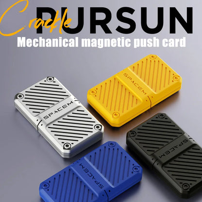Mechanical magnetic push-slider fidget - view 1